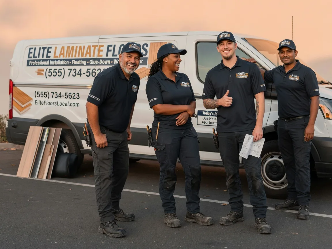 Laminate flooring installation company in Sunbury, OH